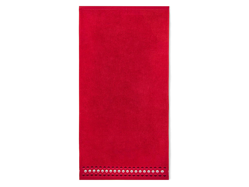 Ręcznik do rąkZen II 50x90 cm czerwony