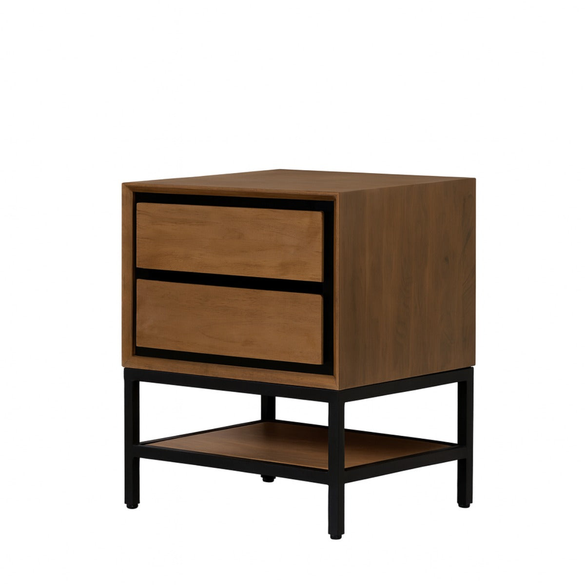 StarFurn Nachtkastje RichWood - Bruin Hout - 45x40x53cm