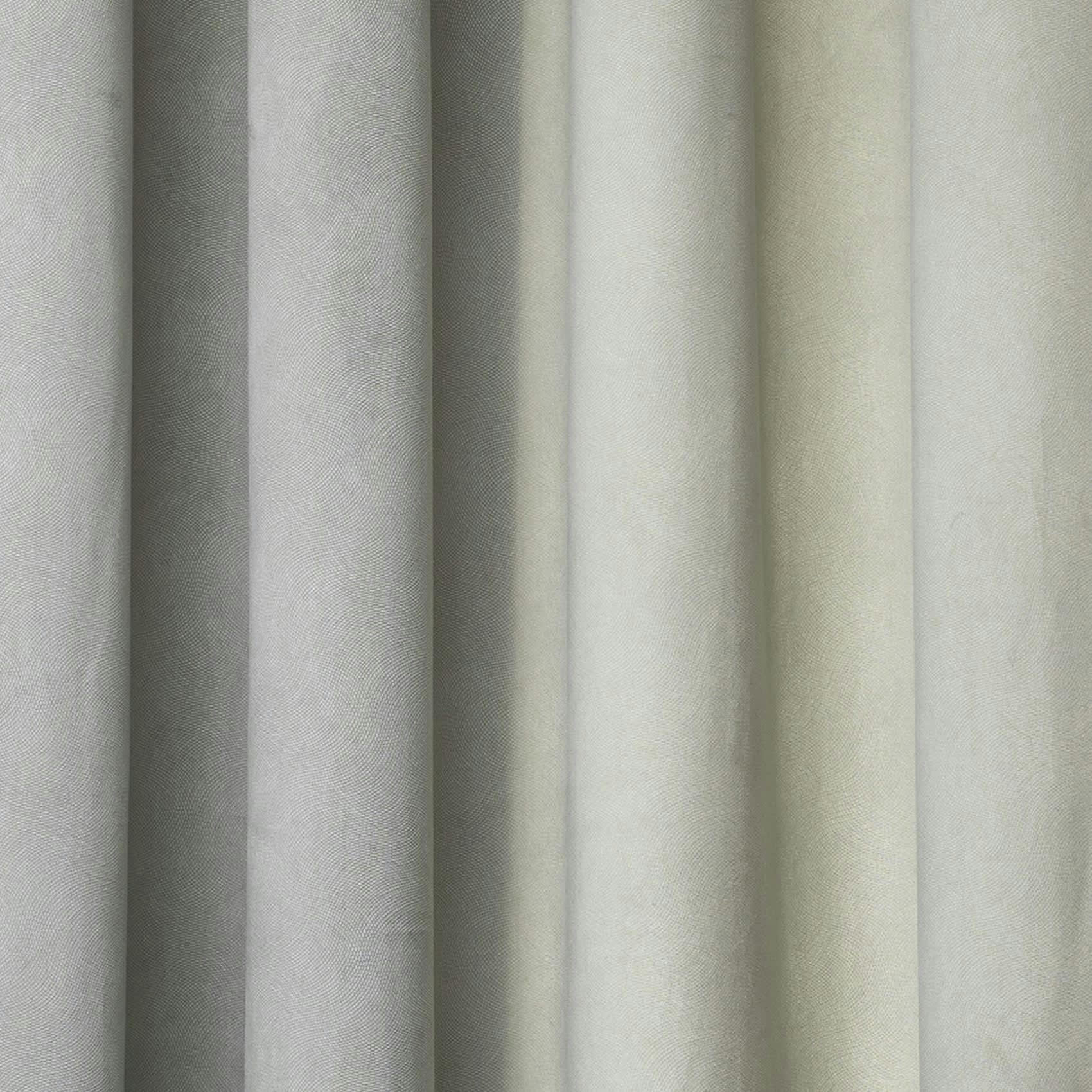 - Rideau uni esprit loft polyester/velours céladon 140x260 cm