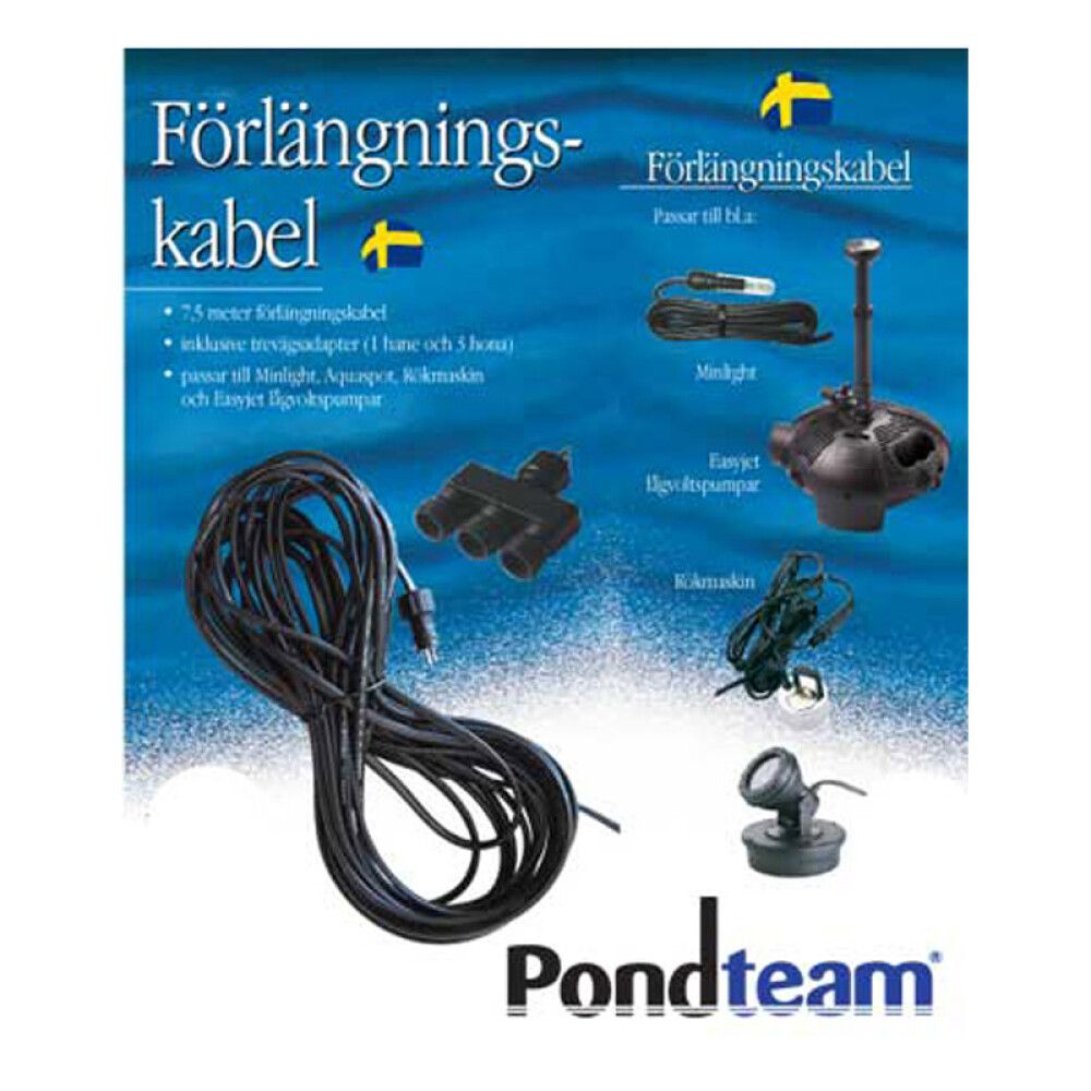 FORLENGERKABEL PONDTEAM 7,5M