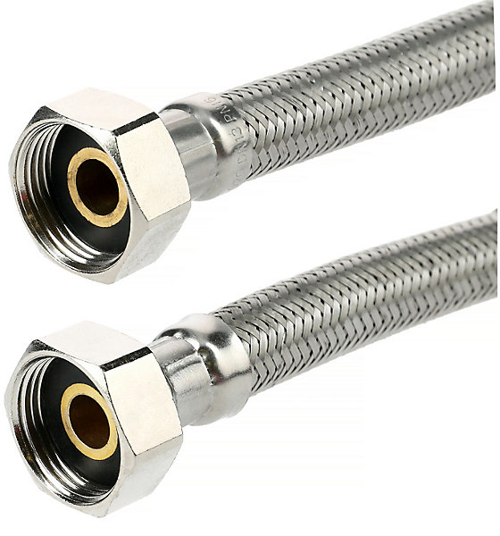 Flexible ACS sanitaire Femelle Femelle 15/21 500 mm - GARIS - F01FF0500-15