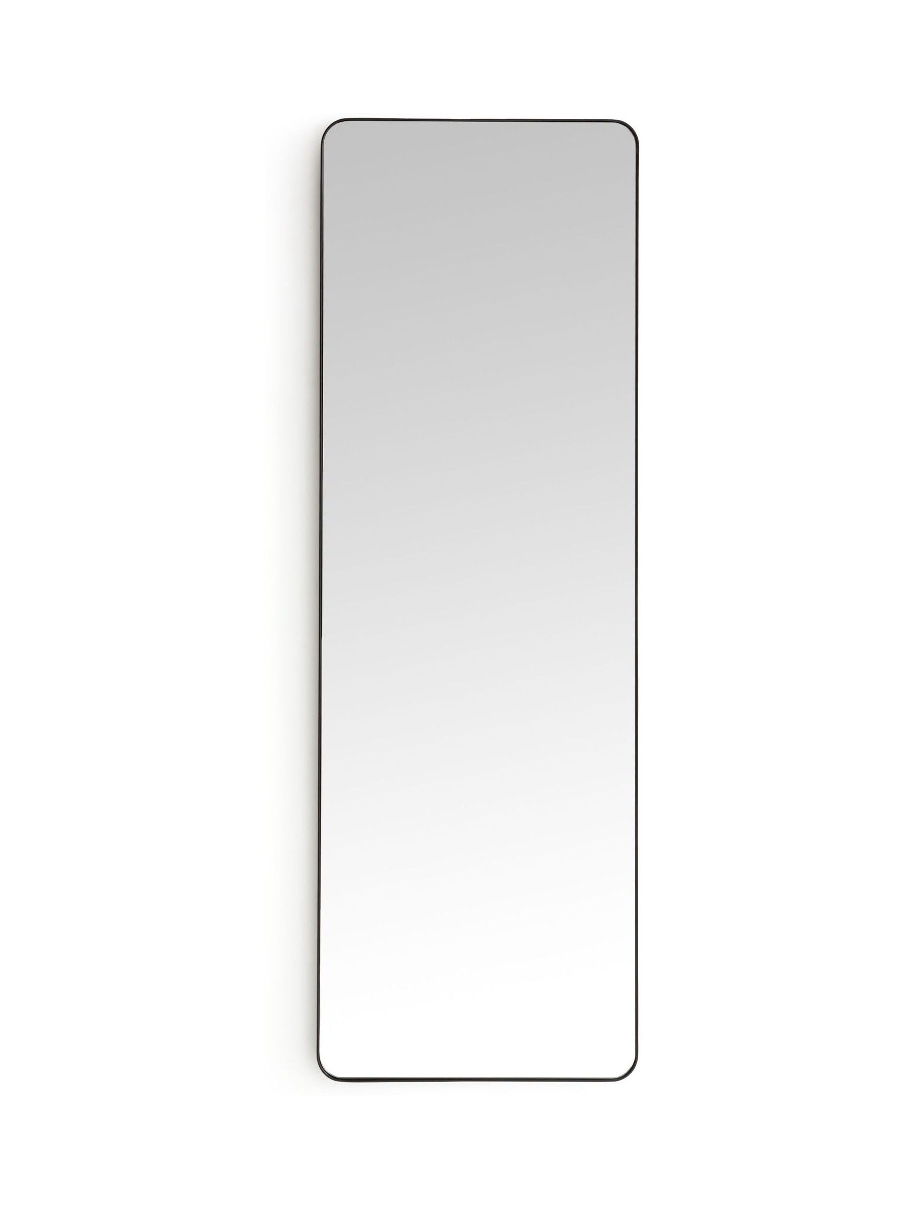 La Redoute Intérieurs Black Iodus 50 X 150cm Rectangular Metal Mirror