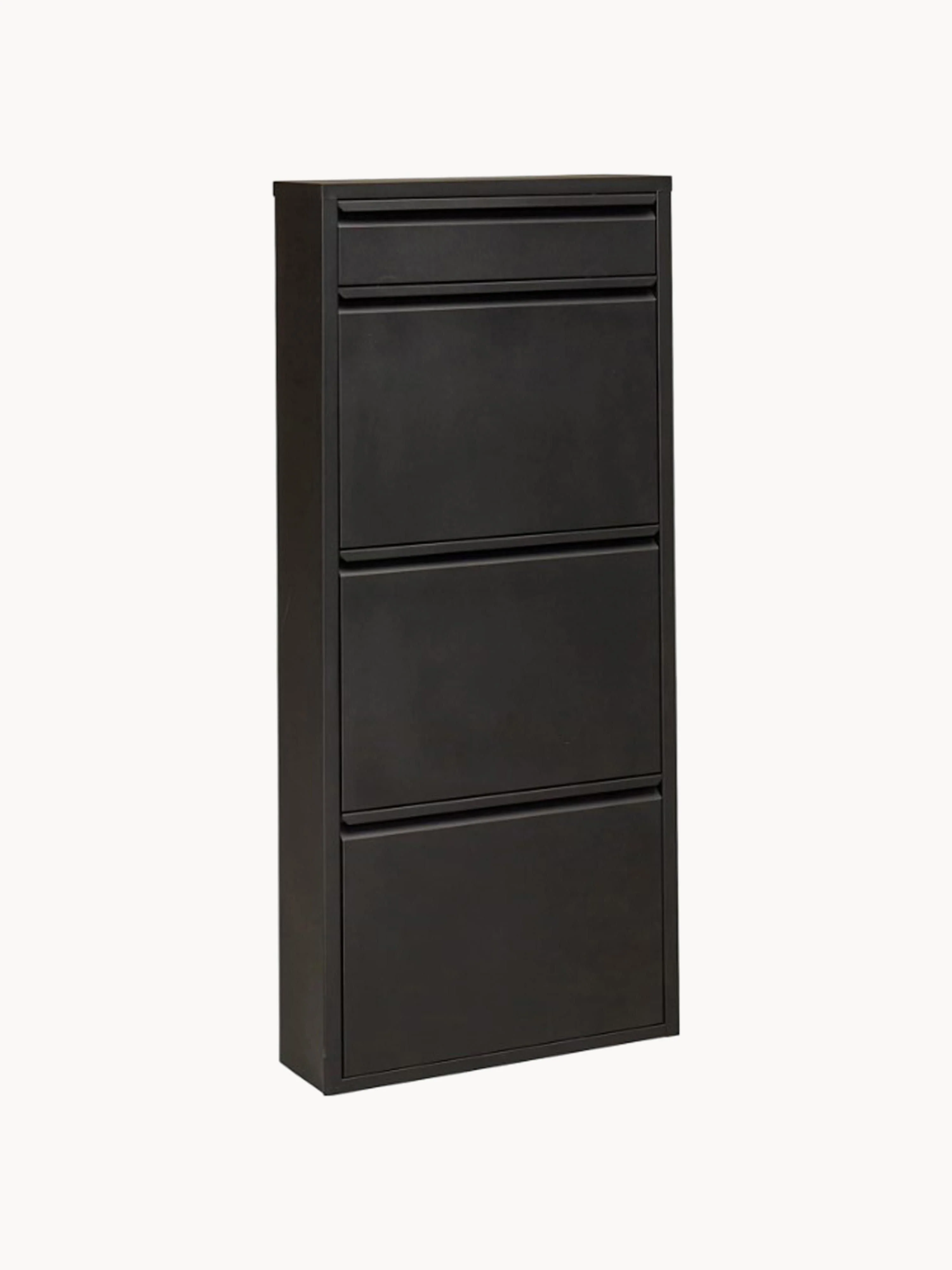 Wand-Schuhschrank Caruso mit Klappfächern