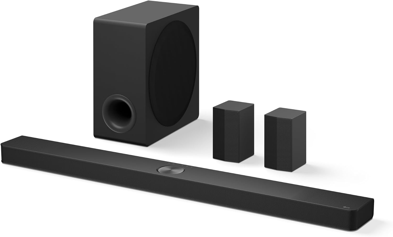 LG S90TR 7.1.3-Channel OLED evo TV Matching Home Theater Soundbar with Rear Surround Speakers and Wireless Subwoofer, Wow Orchestra, Dolby Atmos, WOWCAST Built-in