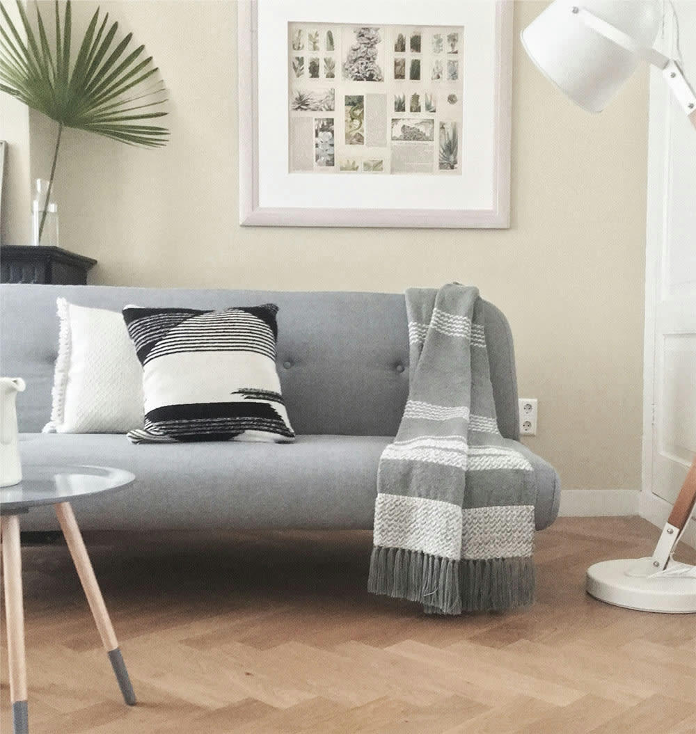 NOMAD - Coussin nomad noir 50x50