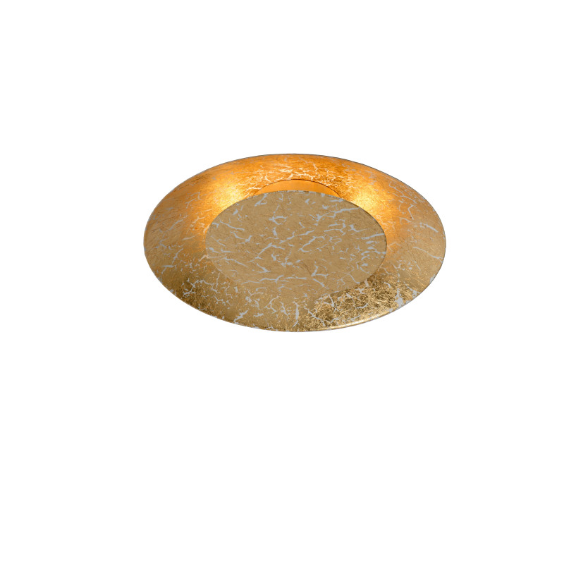 Plafonnier LED Foskal doré Ø 21,5 cm 6 W LUCIDE