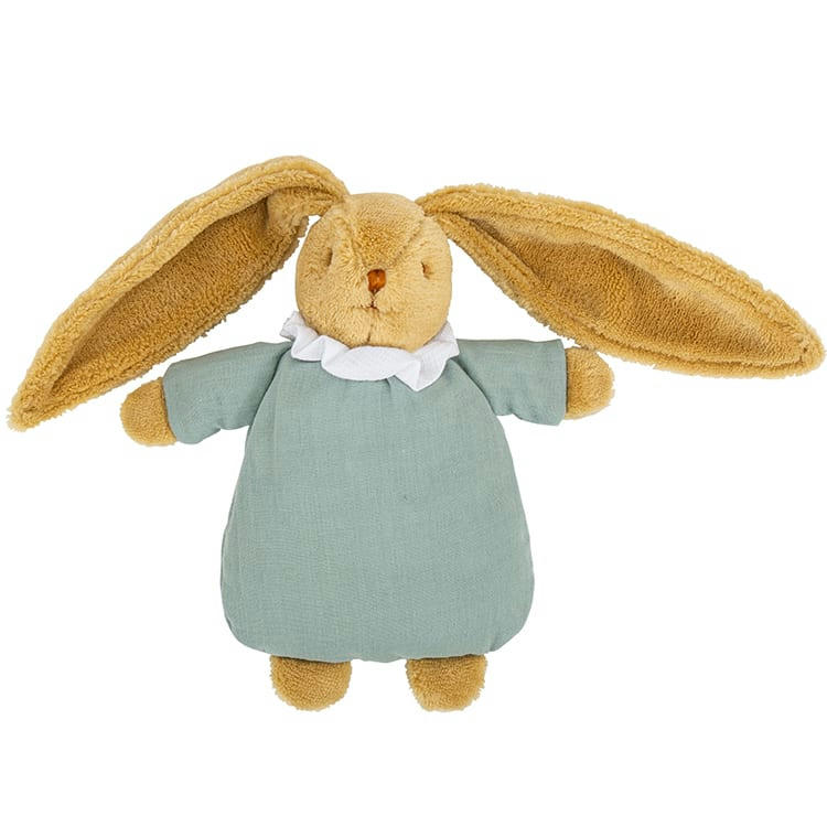 - Peluche lapin nid d'ange vert céladon (20 cm)
