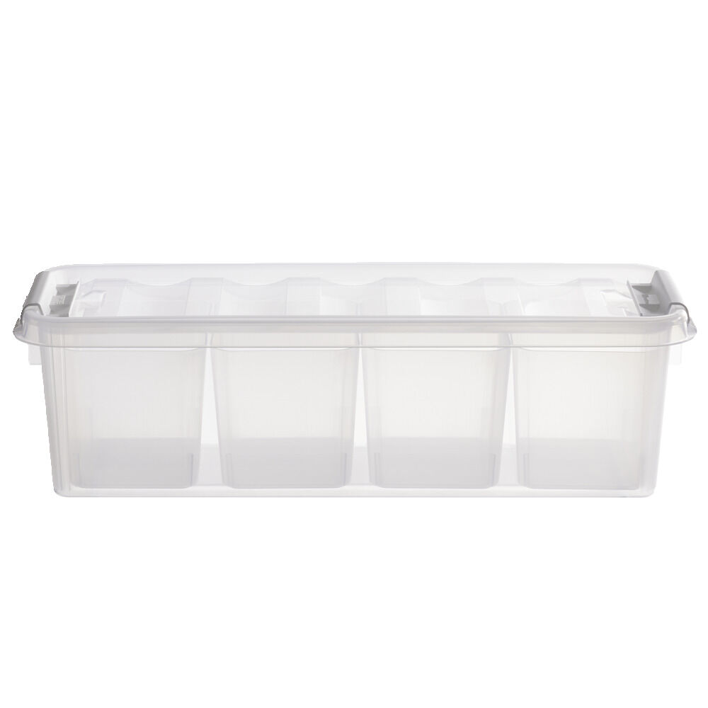 BoÎte de rangement compartimentée Smartstore Classic plastique transparent 3,5L