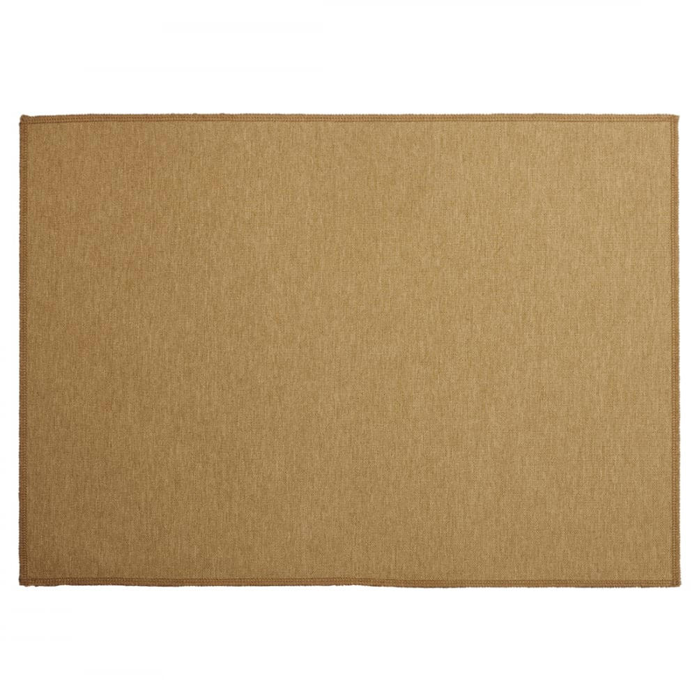 - Set de table en tissu polyester moutarde