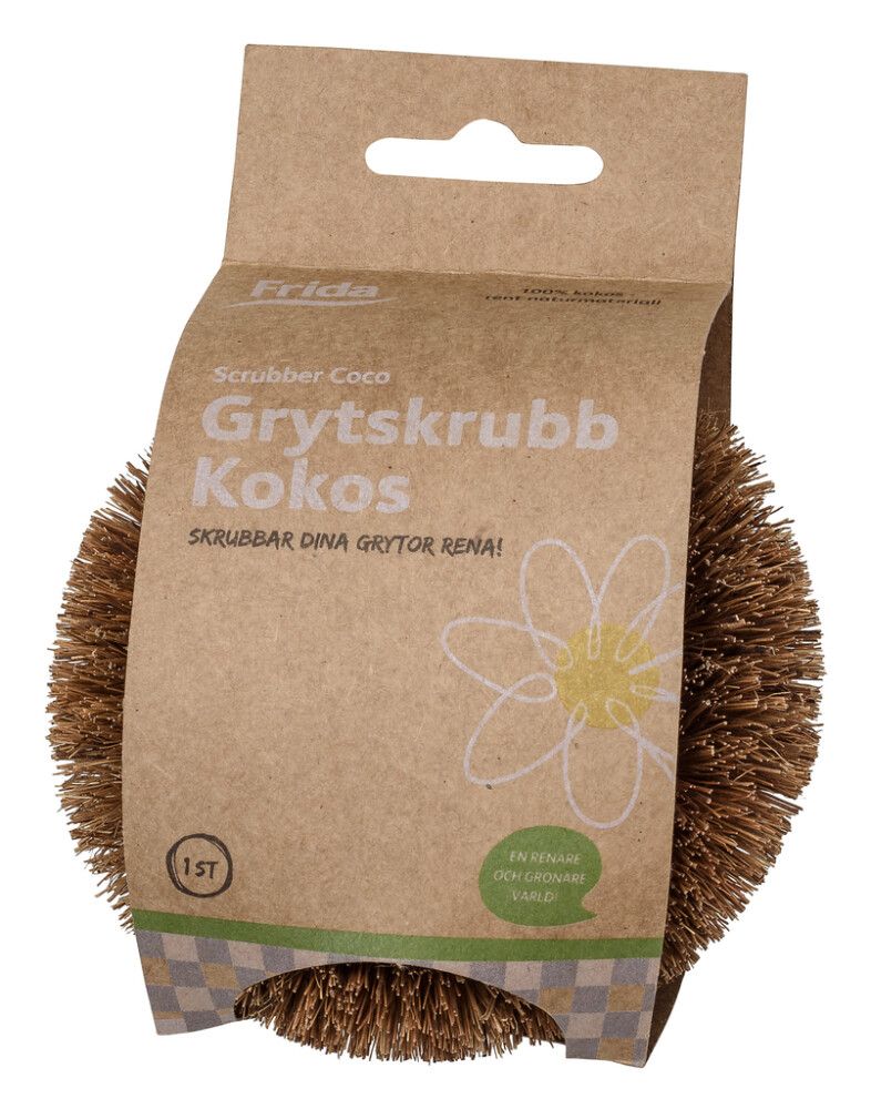 GRYTSKRUBB FRIDA NATURE LINE KOKOS