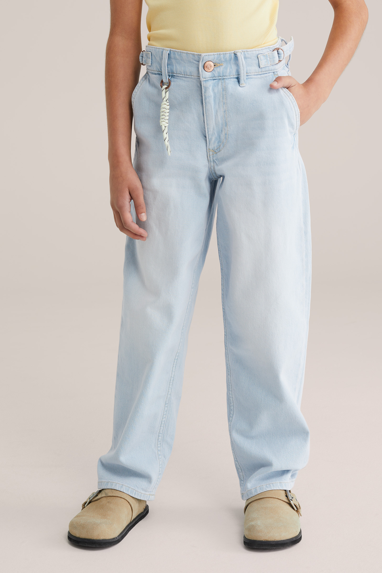 Meisjes loose fit jeans