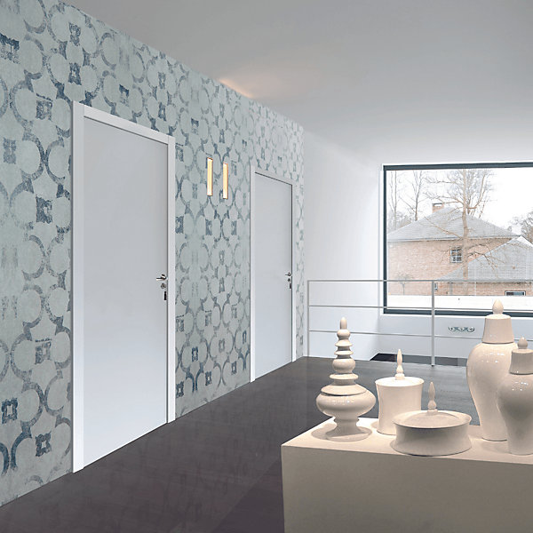 Bloc-porte Liberto, 93 cm, pré-peint