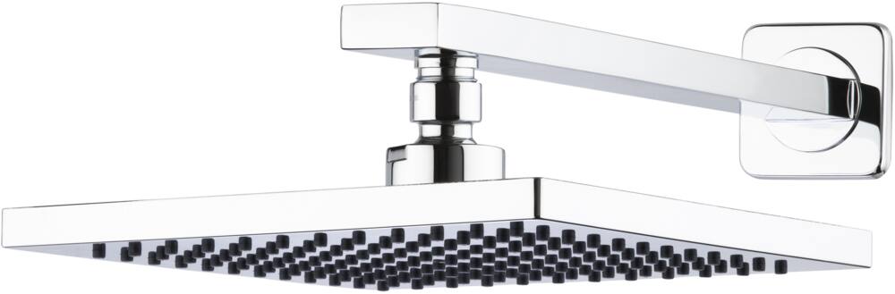 Pfister Vorena Rain Spray Shower Head & Arm Combo, Chrome