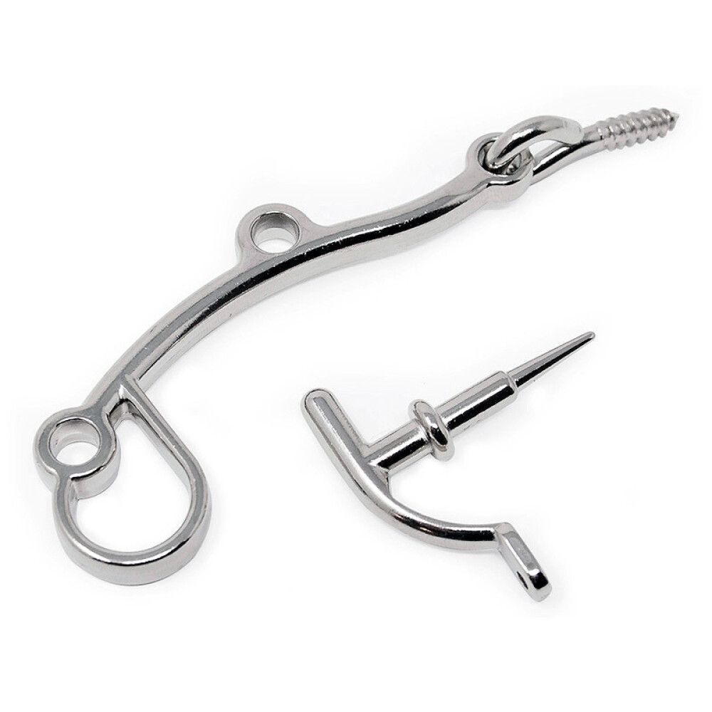 HASP MILLERS ALLMOGE 97MM FORNICKLAD