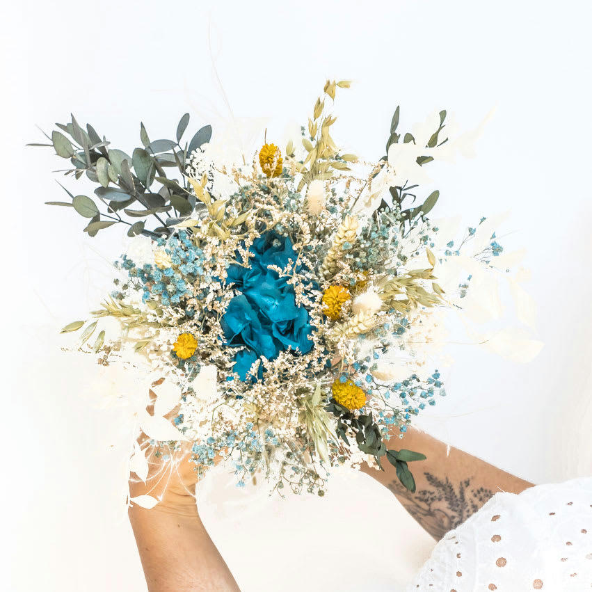 - Bouquet de fleurs séchées Charlotte Taille S
