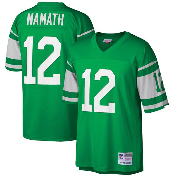 Joe Namath New York Jets Retired Player Legacy Replica Jersey - Green