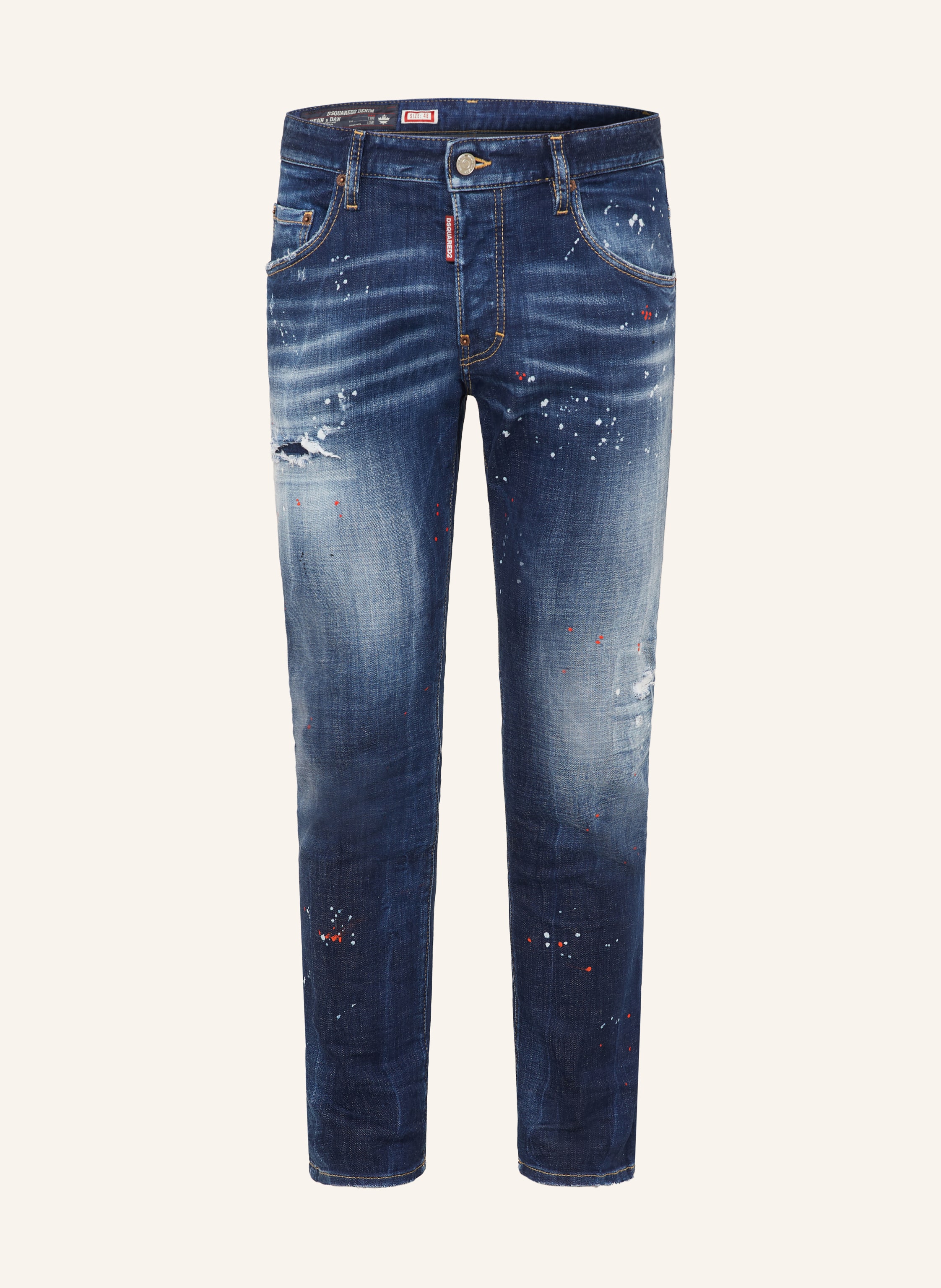 DSQUARED2 Destroyed Jeans Extra Slim Fit