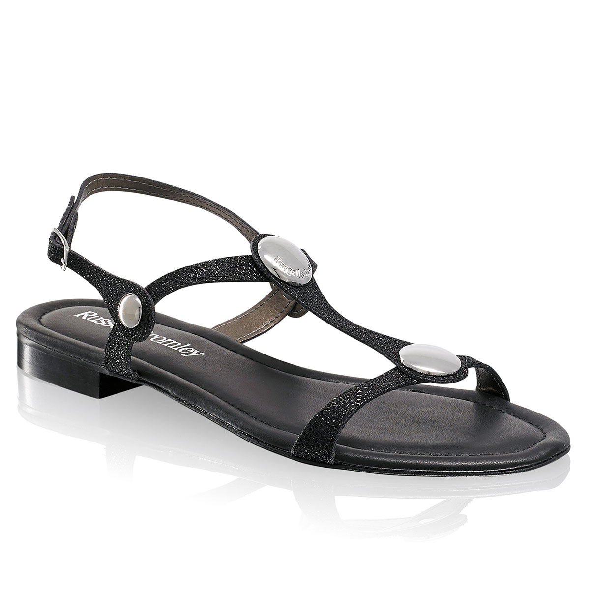 Russell & Bromley LAUREN T Bar Trim Sandal