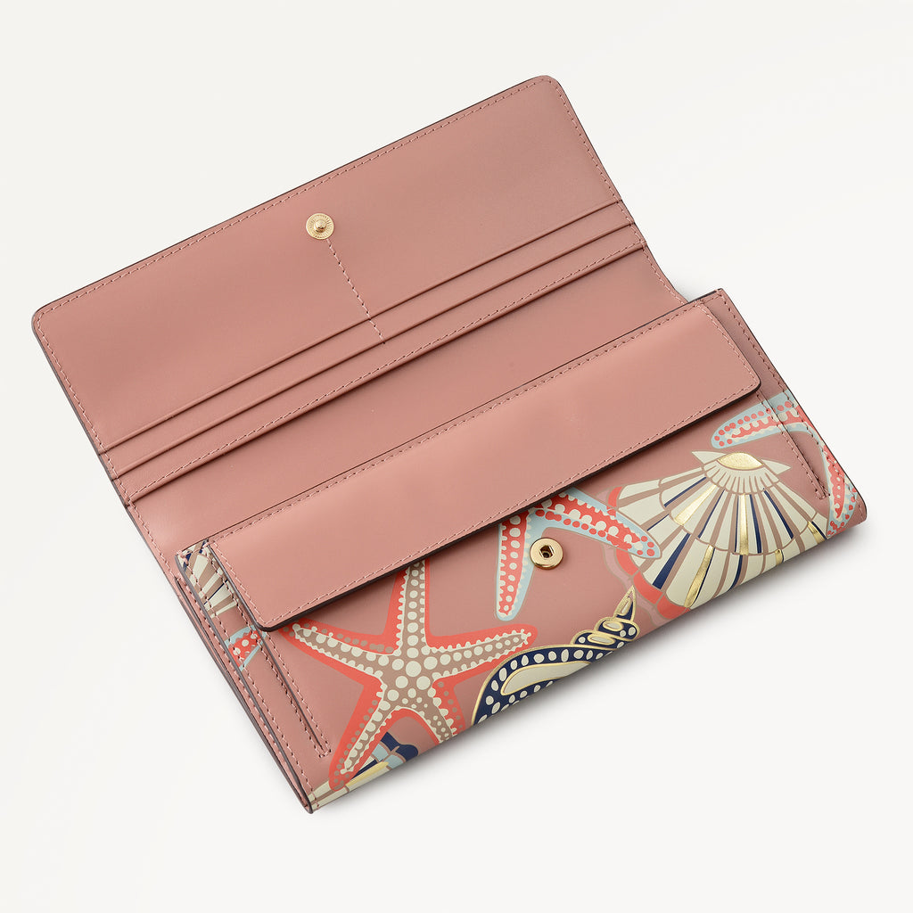 Picton Place - Shell - Large Flapover Wallet
