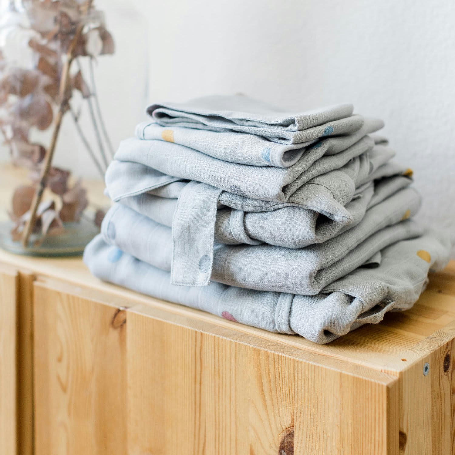 PETIT POINTS - Peignoir enfant (2-4 ans) coton