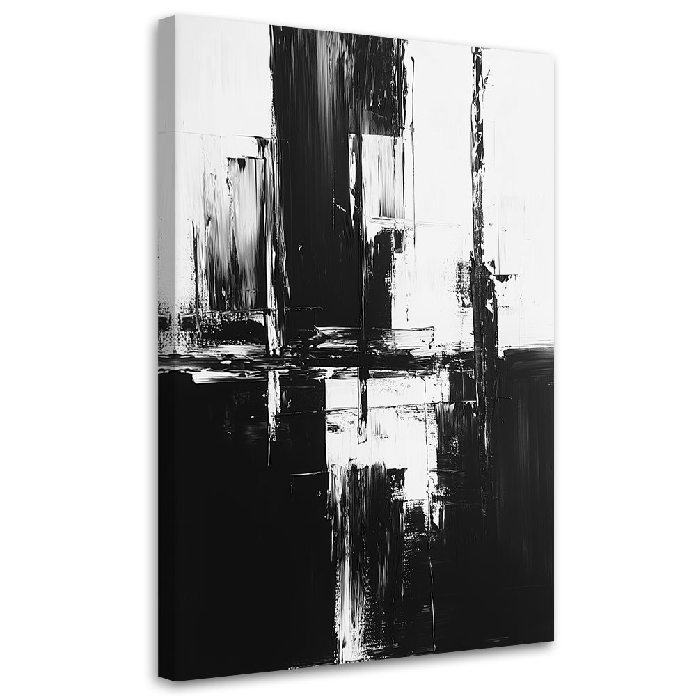 Feeby Obraz na płótnie, Industrialna Loftowa Abstrakcja 40x60