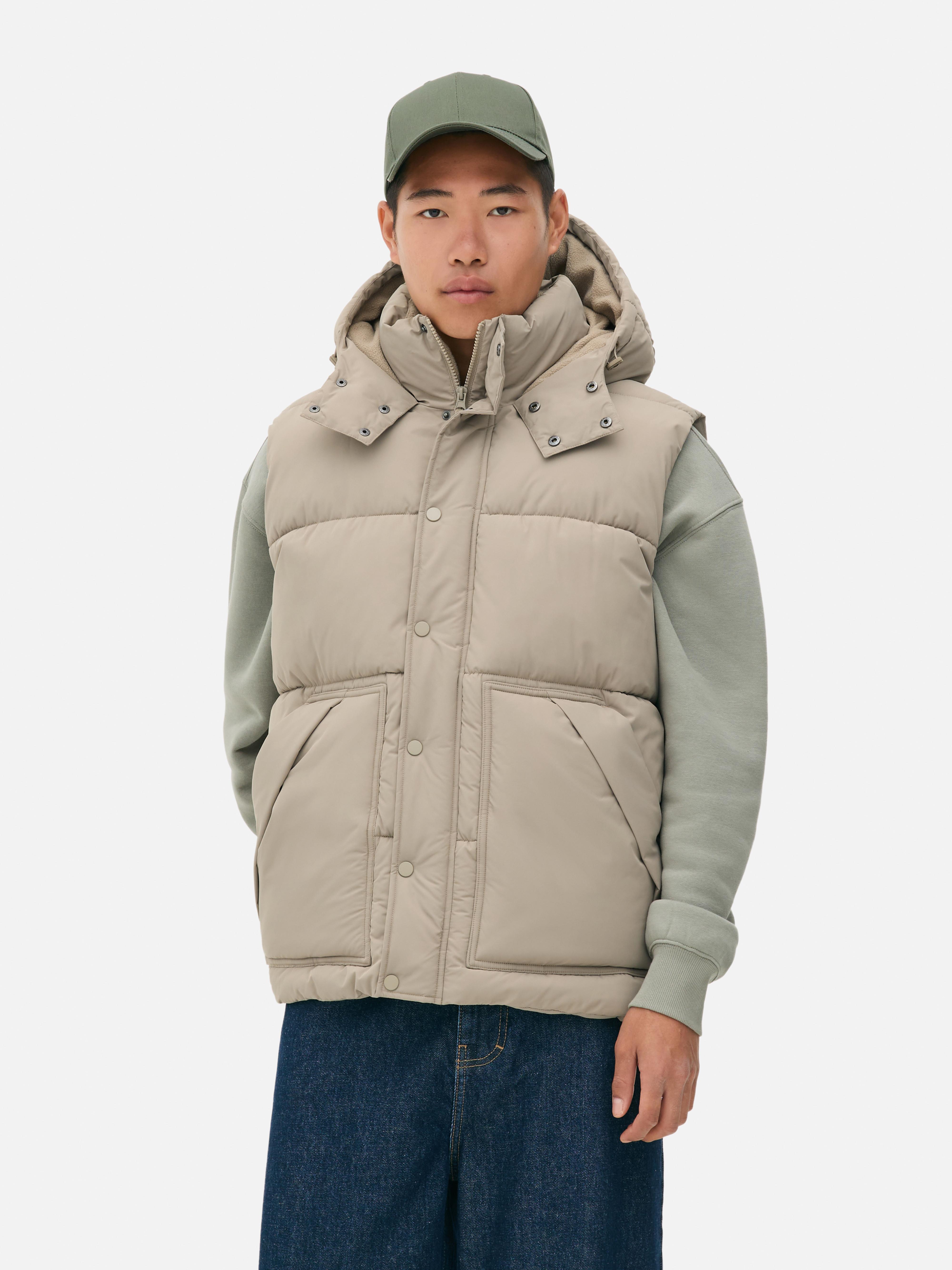 Hooded Zip-Up Gilet