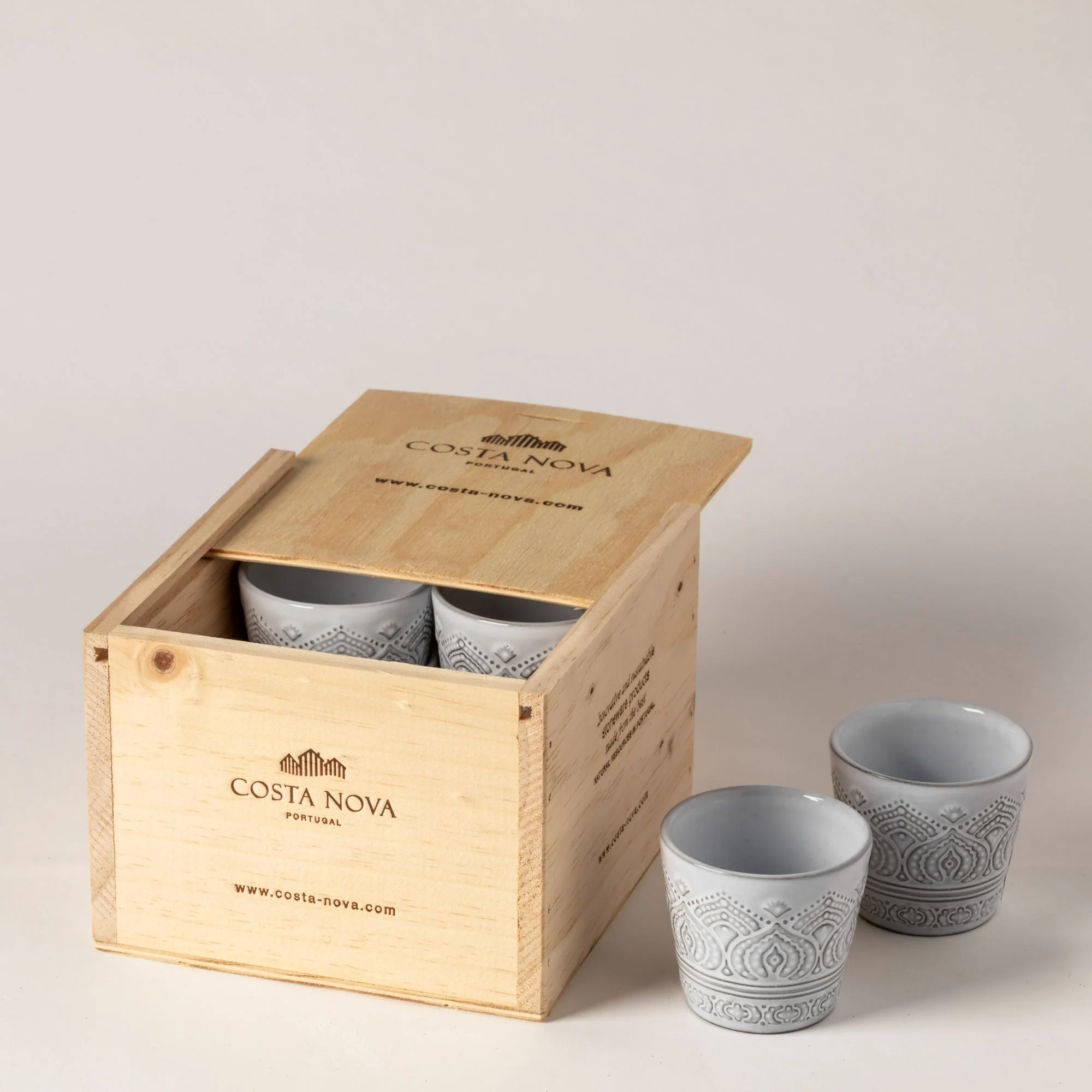 Gift Box 8 Espresso Cups Grespresso Ecogres