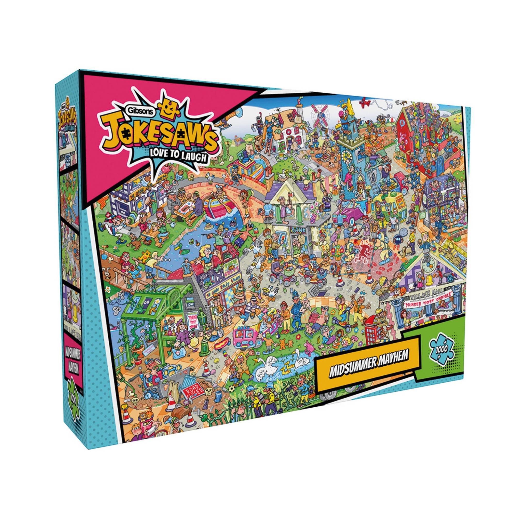 Gibsons Midsummer Mayhem Jigsaw Puzzle 1000 Pieces