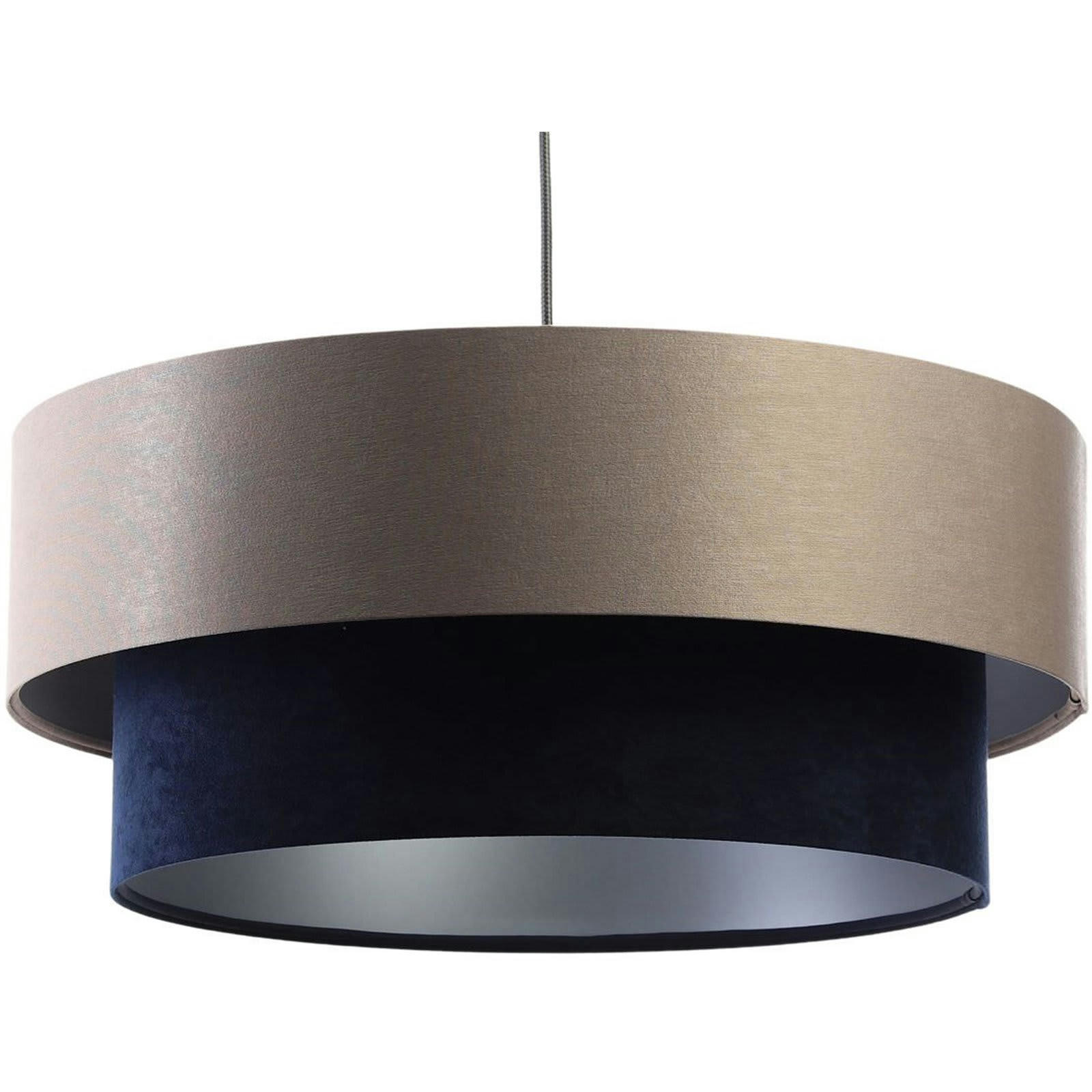 DUO ÉLÉGANT - Suspension Tissu Beige