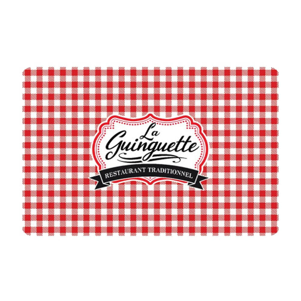 LA GUINGUETTE - Set de table guinguette 43x28cm