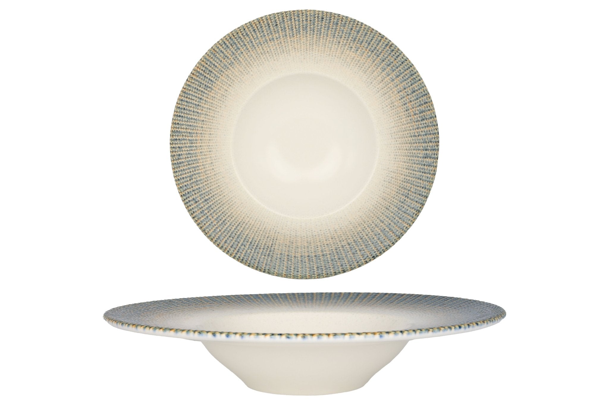 Bonna Pastabord - Sway - Porselein - 28 cm (400cc) - set van 2