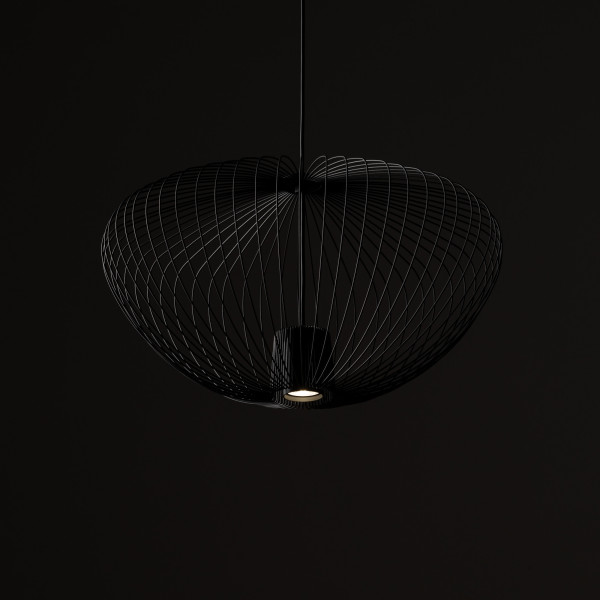 Lampa wisząca ciemny szary PUMPKIN M 1xGU10x10W Nowodvorski