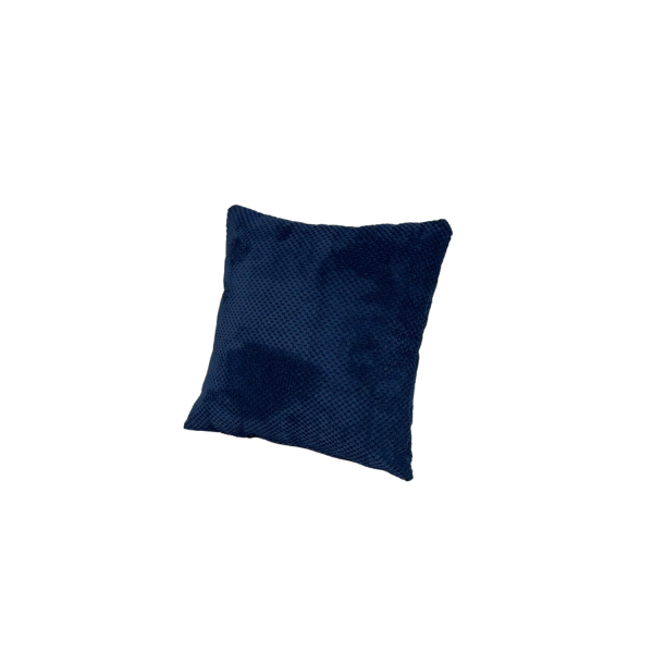 Poduszka ozdobna 40x40 Zefir dot Granatowy Velvet