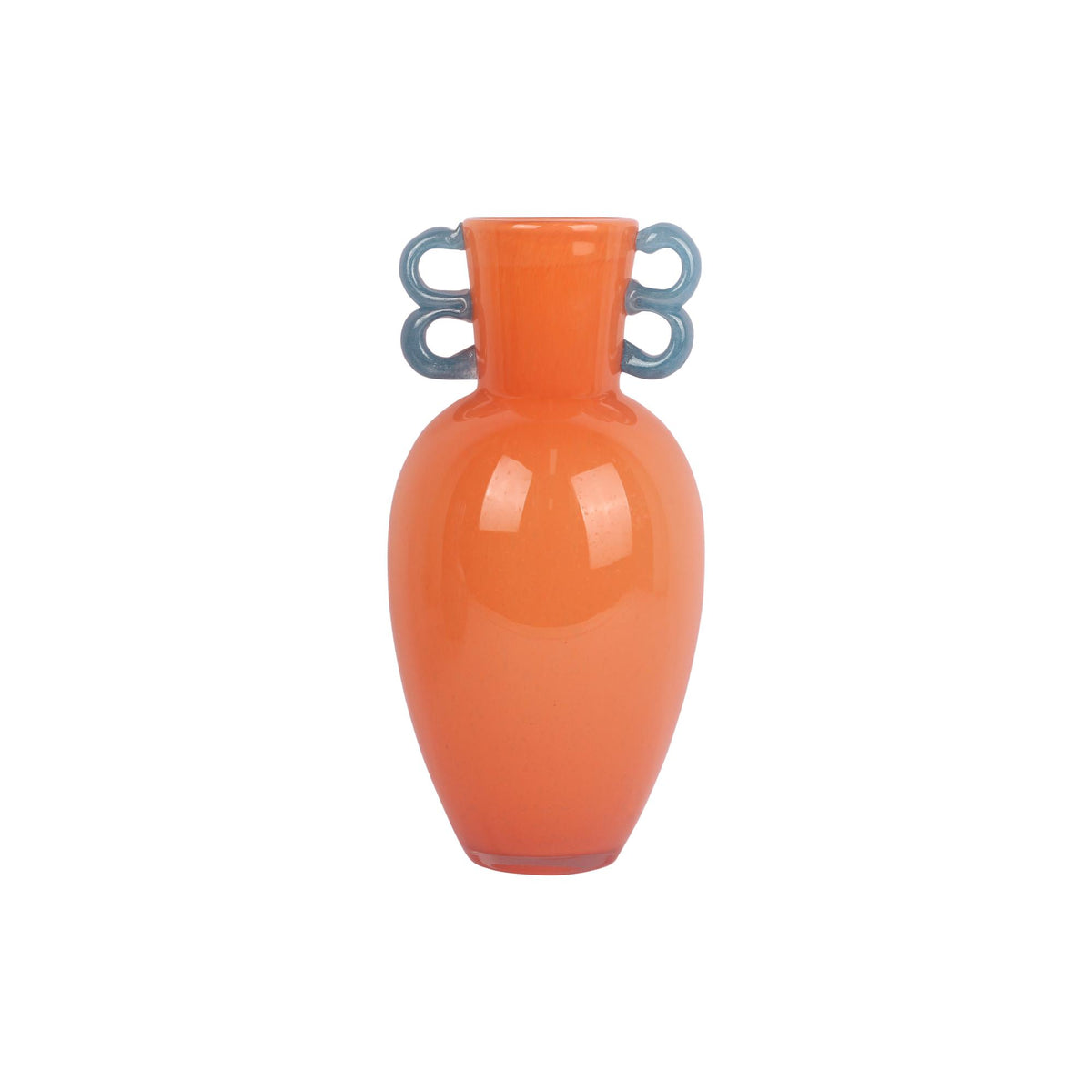 Present Time vaas Fiesta Large - oranje - Ø14.5cm