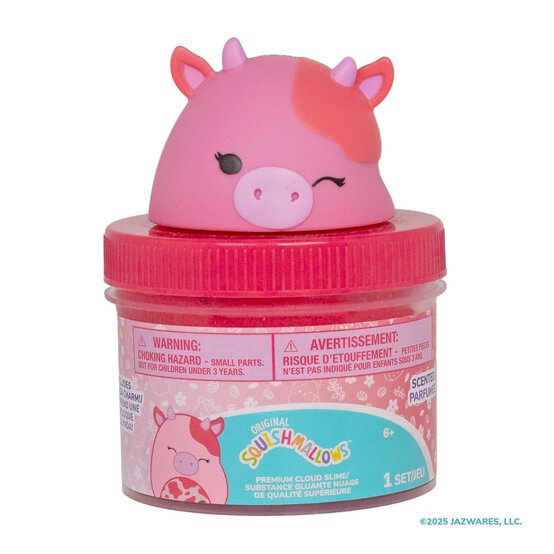 Squishmallows Calynda the Cow Scented Slime