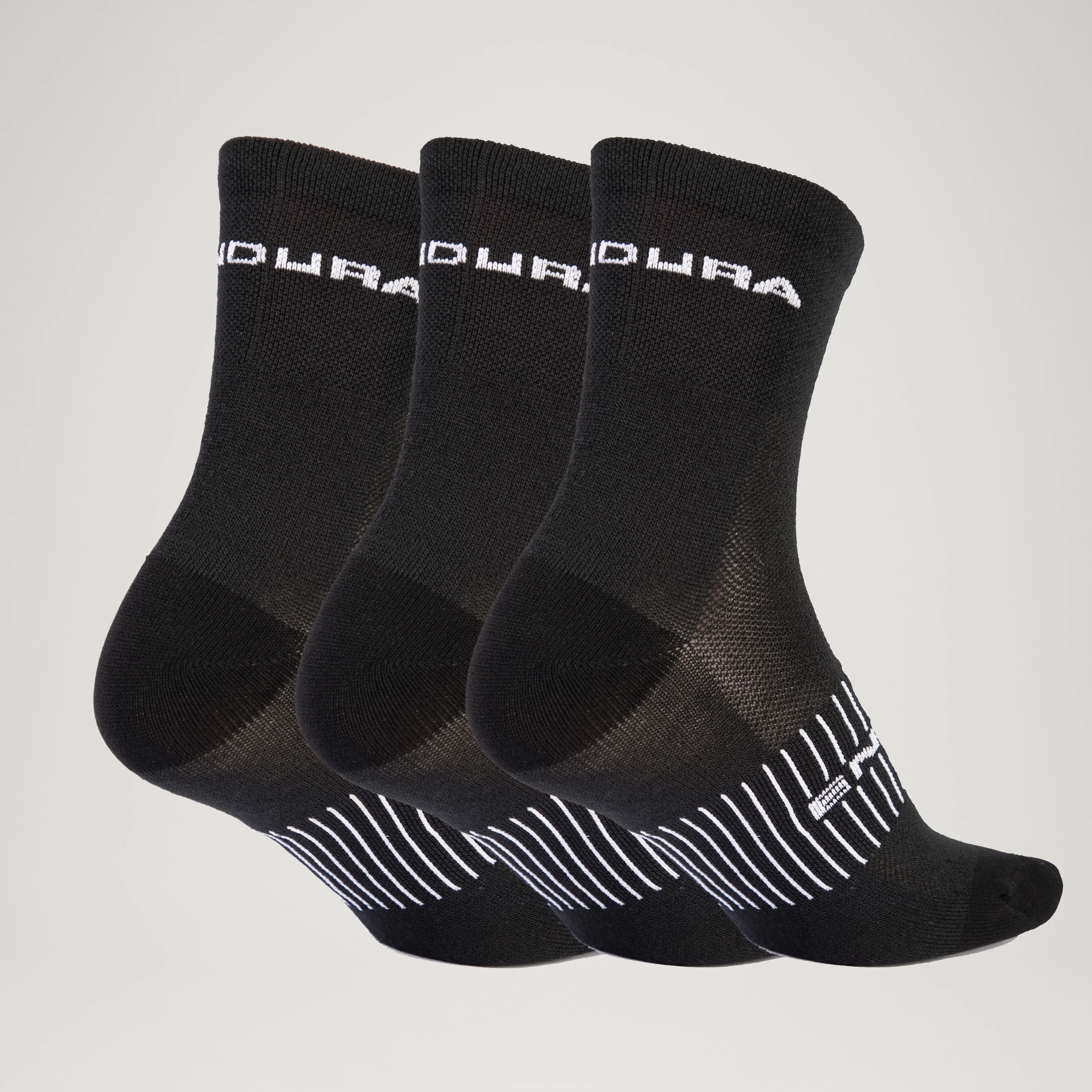 Coolmax® Race 3-Pack Socks - Black