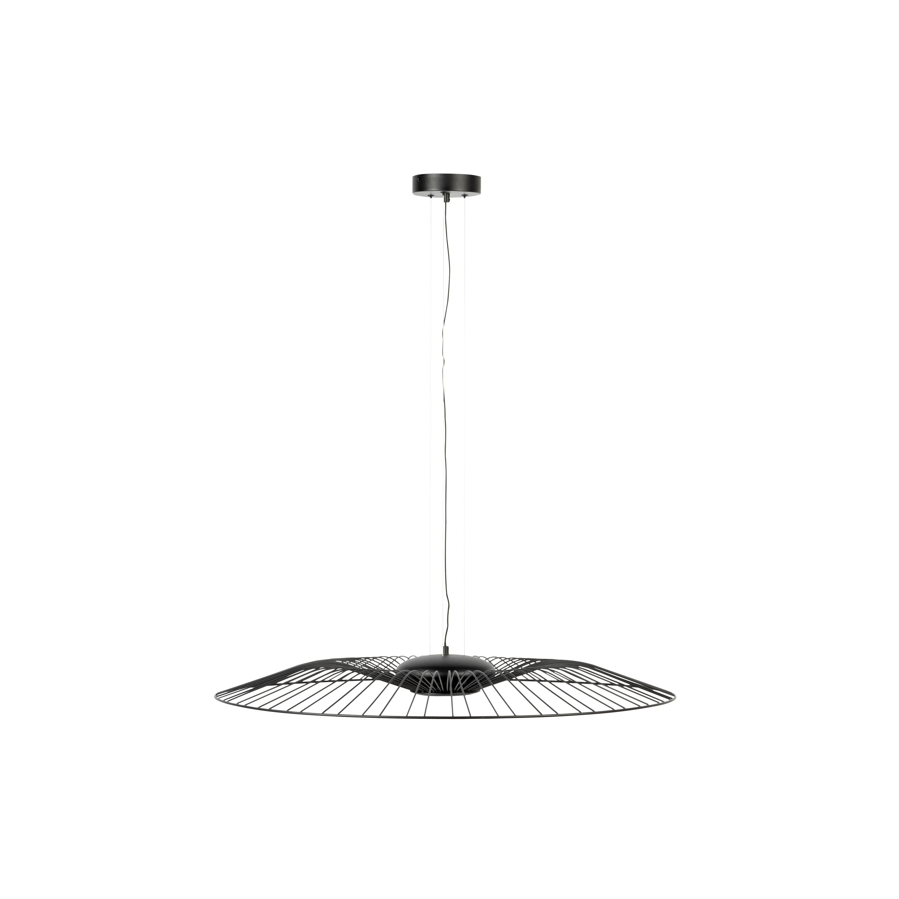 Zuiver Spider Hanglamp Rond 90 cm Zwart