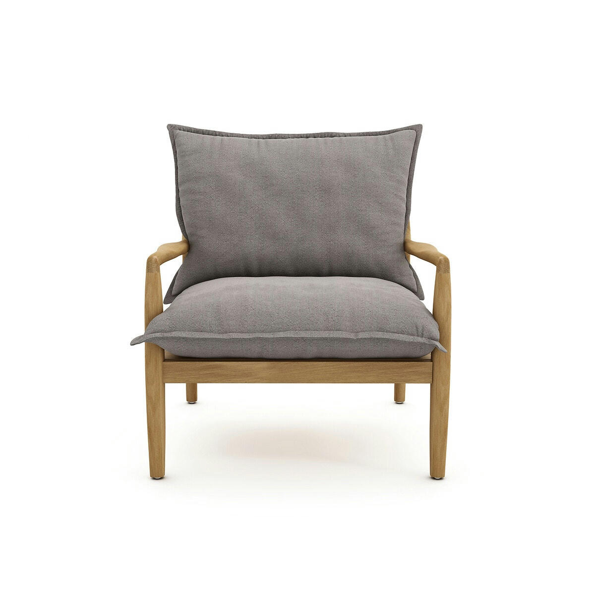 Fauteuil tissu viscose, Dilma