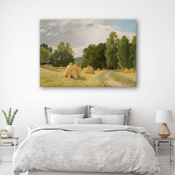Feeby Obraz na płótnie Stogi siana I. I. Szyszkin 60x40