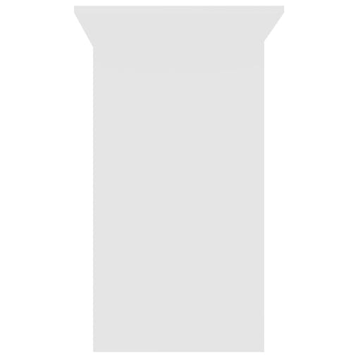 NNEVL Desk White 80x45x74 cm Chipboard