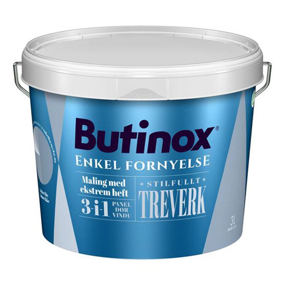 MALING BUTINOX STILFULLT TREVERK 15 HVIT-BASE 2,7L