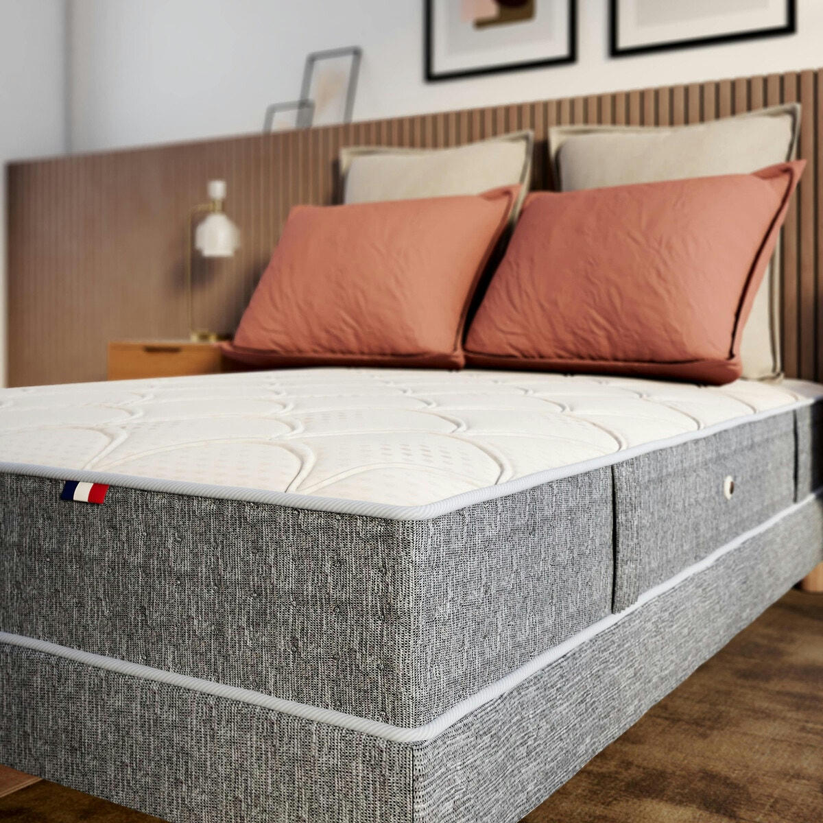 Matelas mousse HR mi-ferme 19 cm
