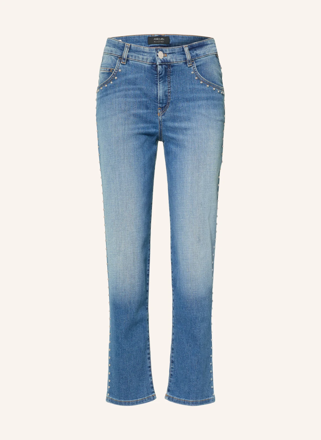 MARC CAIN Cropped Jeans ROHA mit Nieten