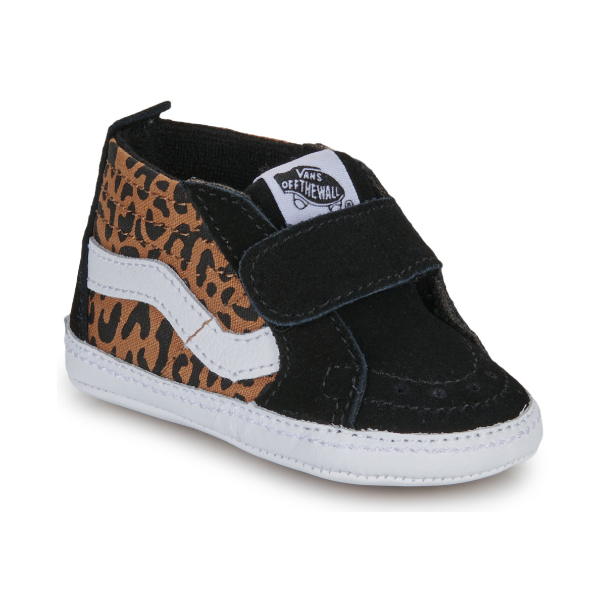 Vans - SK8-Hi Crib LEOPARD BLACK/BROWN - Black / Leopard