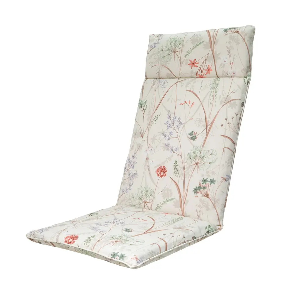 Madison - Tuinkussen Donna natural canvas eco  - Ca. 120x50 cm - Set van 4