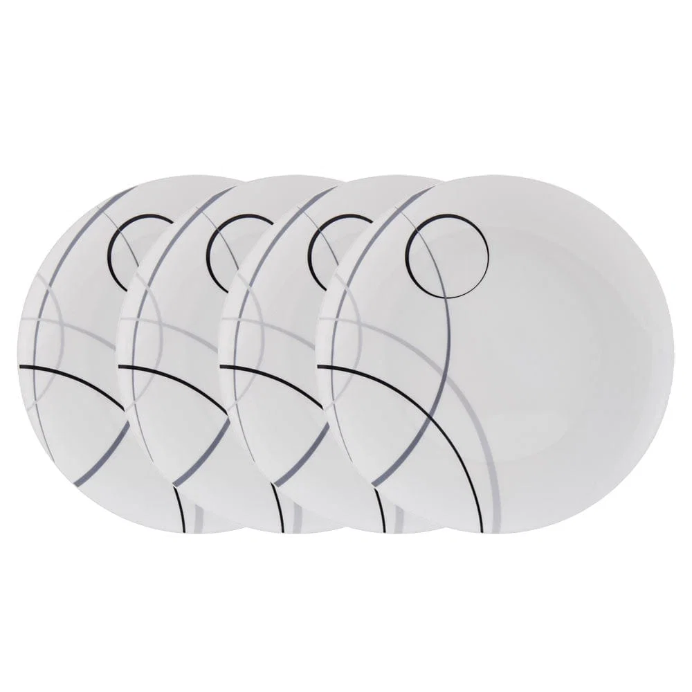 Circles Set of 4 Dinner Plates