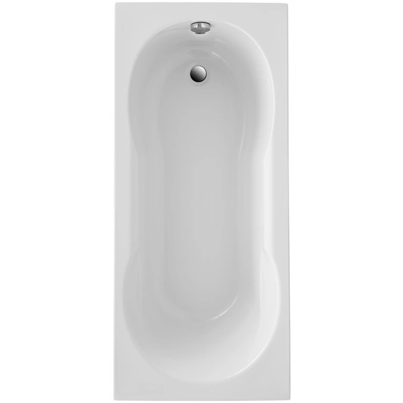 Badewanne »Viva«, BxHxL: 70 x 38 x 160 cm, Körperform