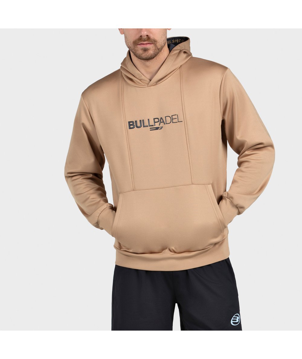 SUDADERA BULLPADEL ACUBE OCRE