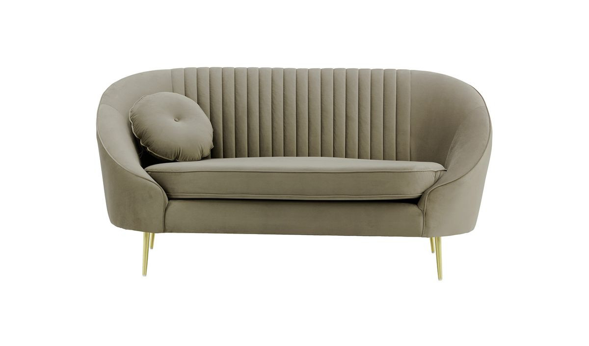 Sofa dwuosobowa Kooper z przeszyciami-Velluto 17