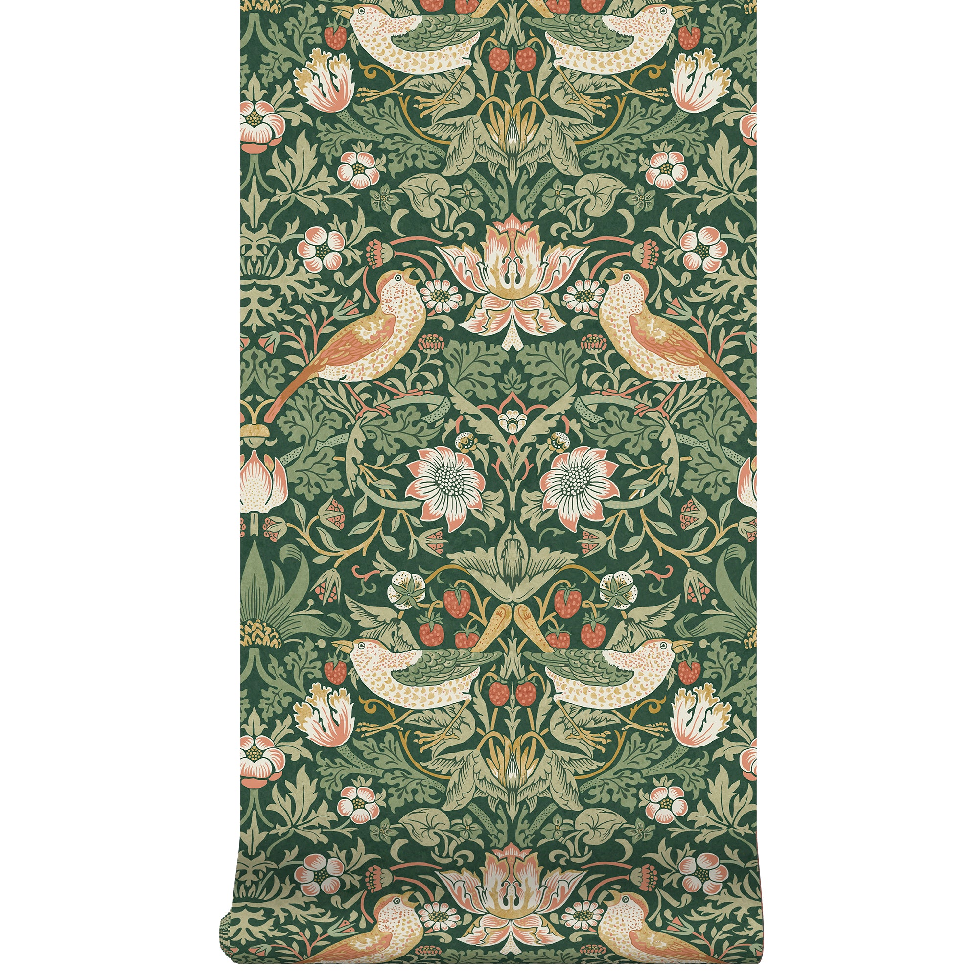 William Morris at Home Vliesbehang Strawberry Thief - 10mx52cm